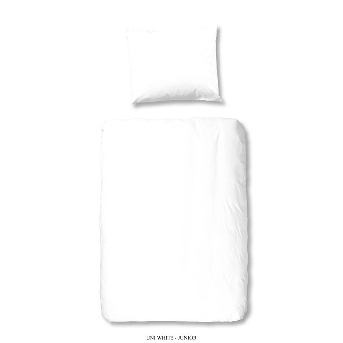 Good Morning Dekbedovertrek  "" - Wit - (120x150 cm)