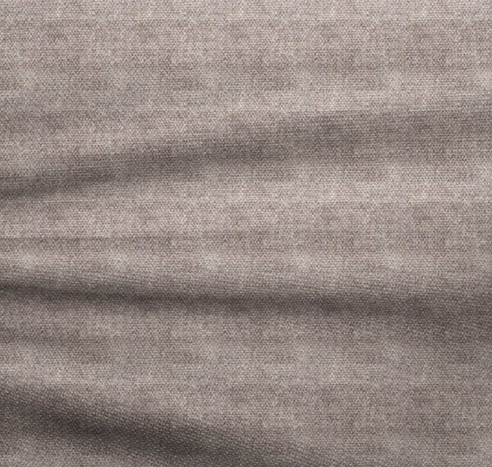 Taupe fluwelen hoekbank 286cm