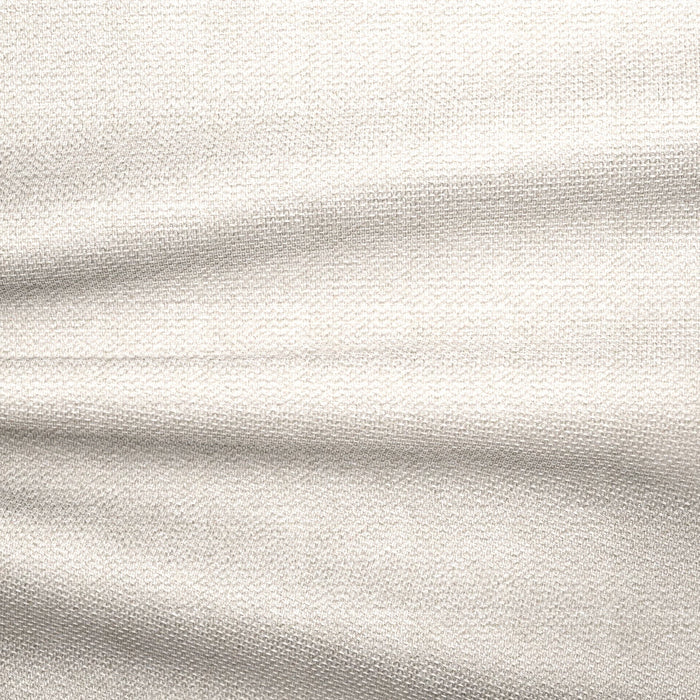 Hoekbank in crème weefstof 300cm