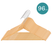 Nordix Kledinghangers Set 96 stuks Hout Kleerhangers