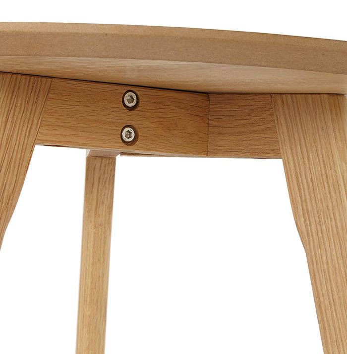 ALTEREGO GABY Ronde nesttafels - Bruin