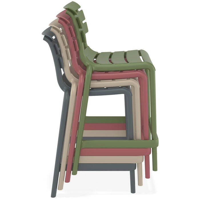 ALTEREGO NOBU MINI Middelhoge snackkruk - Grijs