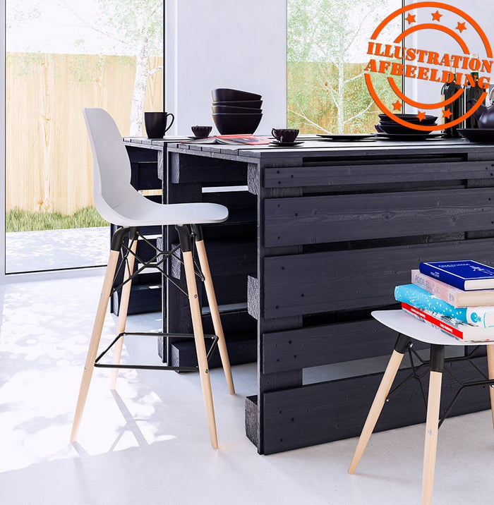 ALTEREGO ALADIN Lage kruk - Zwart