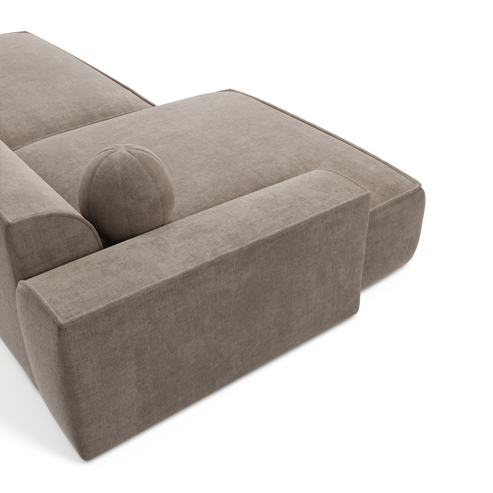 Hoekbanken links ANIA 4 personen Fluweel Mol