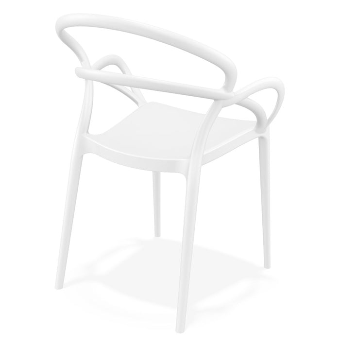 ALTEREGO JULIETTE Terras stoel - Wit