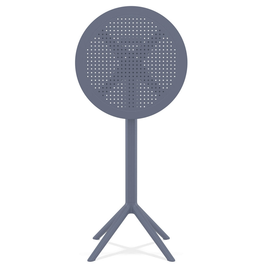 ALTEREGO GIMLI 60 BAR Opvouwbare hoge tafel - Grijs