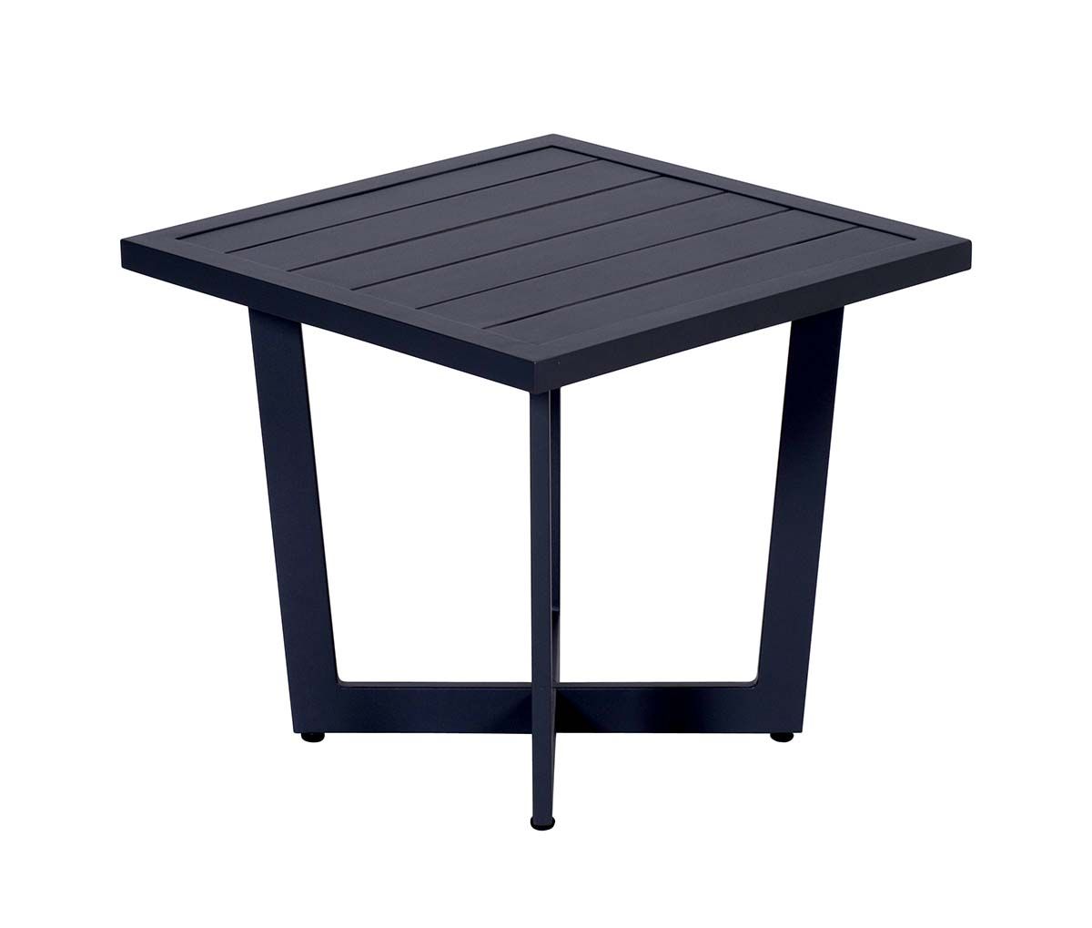 Ivy bijzettafel - 47,5x47,5xH42 cm - carbon black