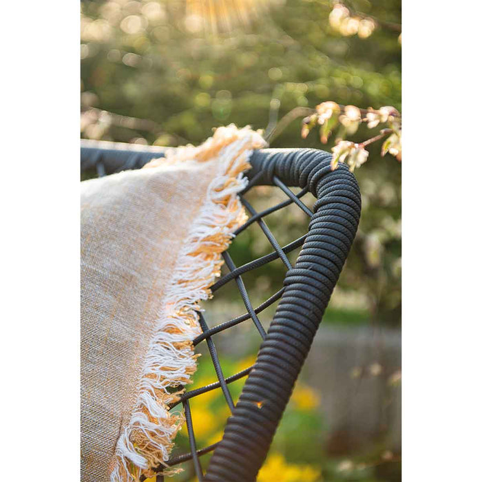 Garden Impressions Ross tuinset 7-delig zwart - Braga tuintafel