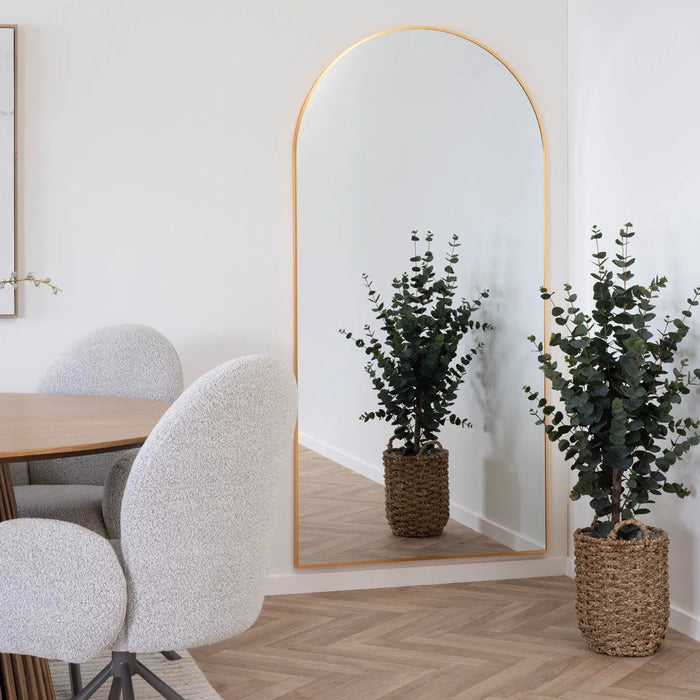 House Nordic - Spiegel Brass Aluminium - 2,8x90x180cm - Madrid