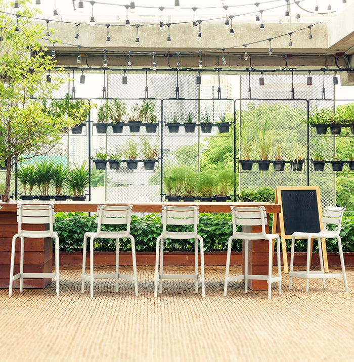 ALTEREGO NOBU MINI Middelhoge snackkruk - Zwart