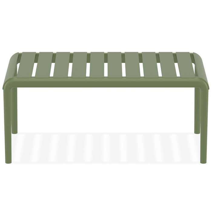 ALTEREGO SIDONY XL Lage tafel - Groen