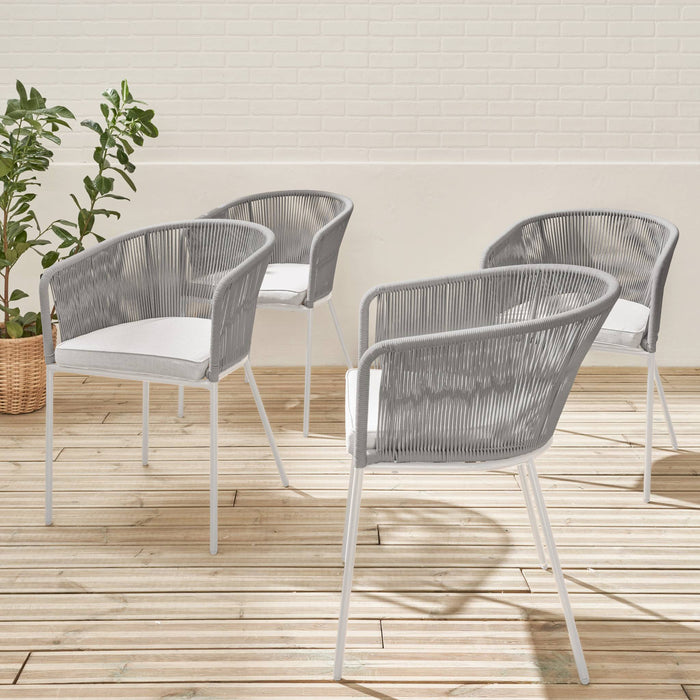 sweeek - Tuinstoelen, set van 4