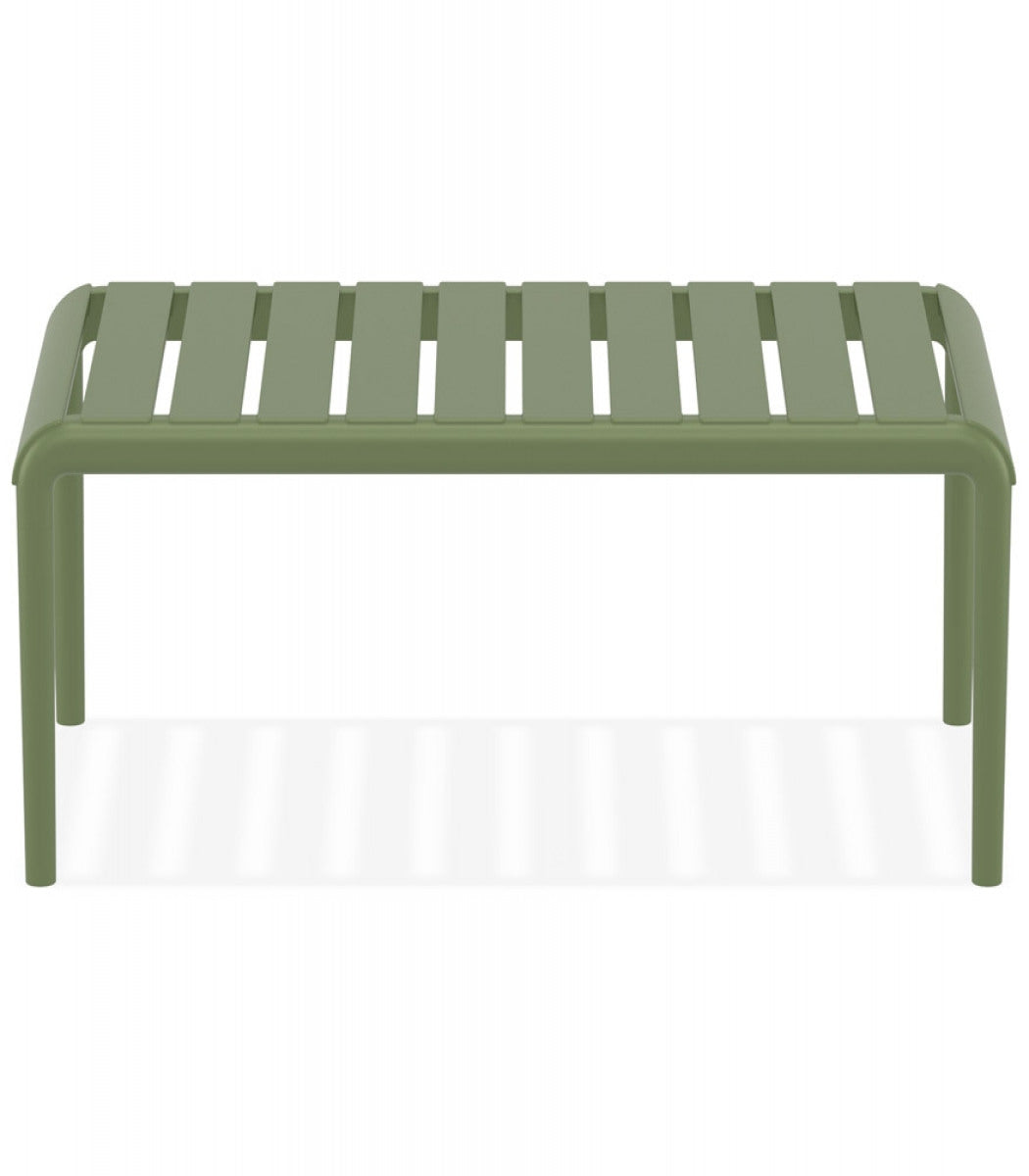 ALTEREGO SIDONY XL Lage tafel - Groen