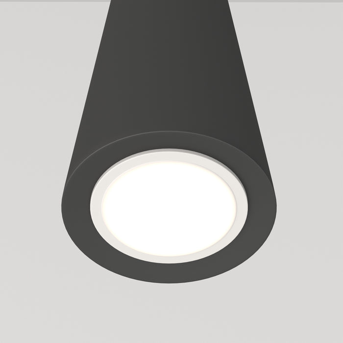 Maytoni Technical - Hanglamp Nevill - Zwart - Ø8