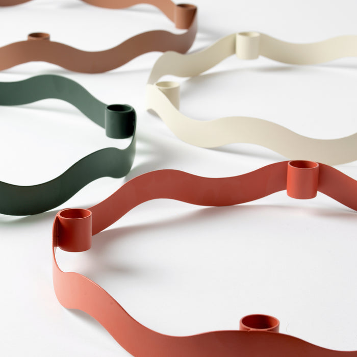 Broste Copenhagen Halo Kandelaar - Light Warm Grey