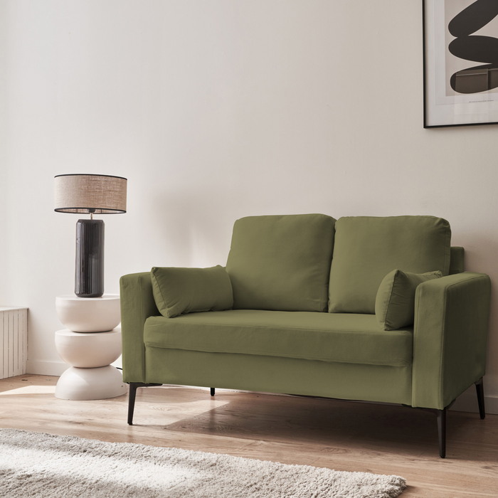 sweeek - Corduroy bank, 2-zits, 130x68x82cm