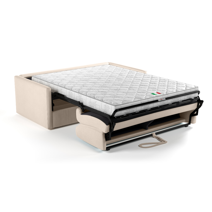 Calicosy - Slaapbank 3-zits in stof COSENZA - Beige