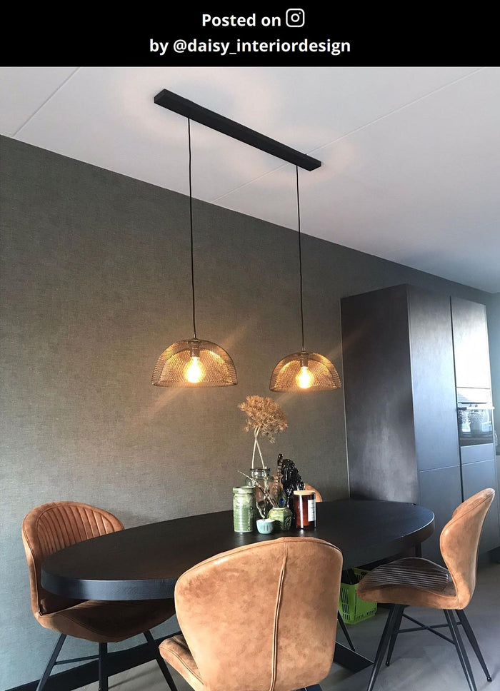 Lucide MESH Hanglamp - Zwart