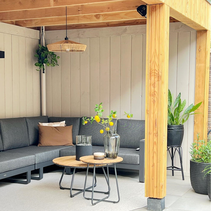 Lucide YUNKAI Hanglamp - Naturel