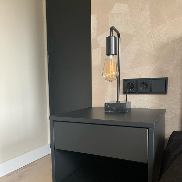 Lucide LORIN Tafellamp - Zwart