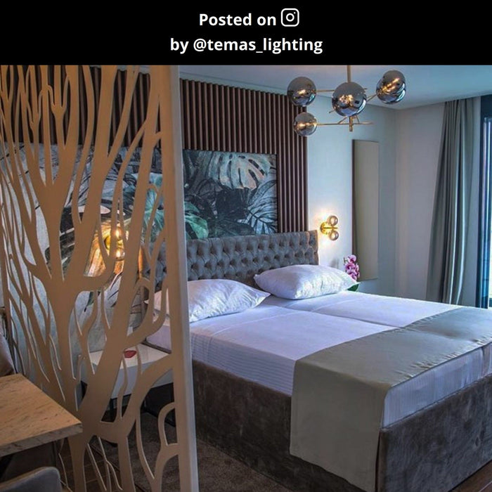 Lucide TYCHO Wandlamp - Mat Goud | Messing