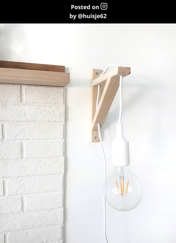 Lucide FIX Wandlamp - Wit