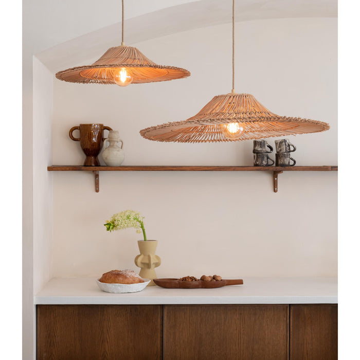 GOOD&MOJO Hanglamp Cancun - Naturel - Ø70cm