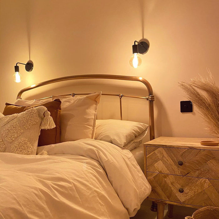 Lucide SCOTT Wandlamp - Zwart