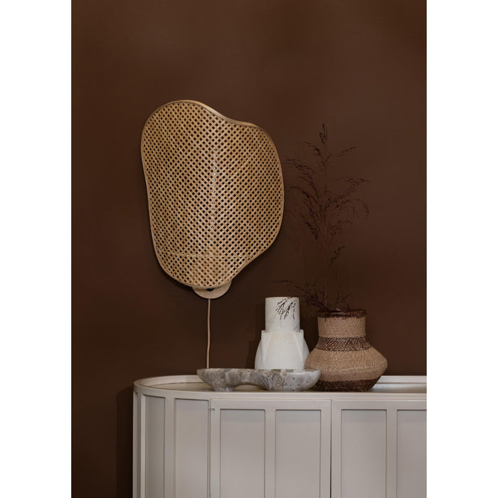 GOOD&MOJO Wandlamp Kinabalu - Naturel - 50x40x50cm