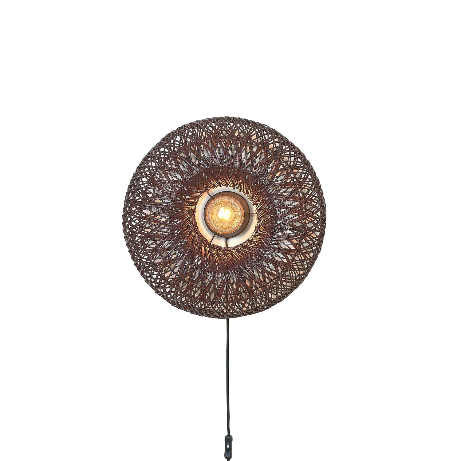 GOOD&MOJO Wandlamp Arizona - Bordeaux - Ø50cm