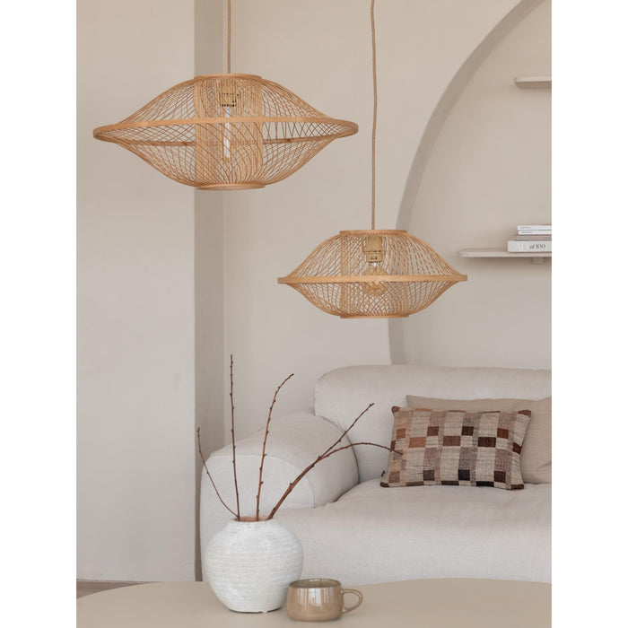 GOOD&MOJO Hanglamp Maui - Naturel - Ø70cm