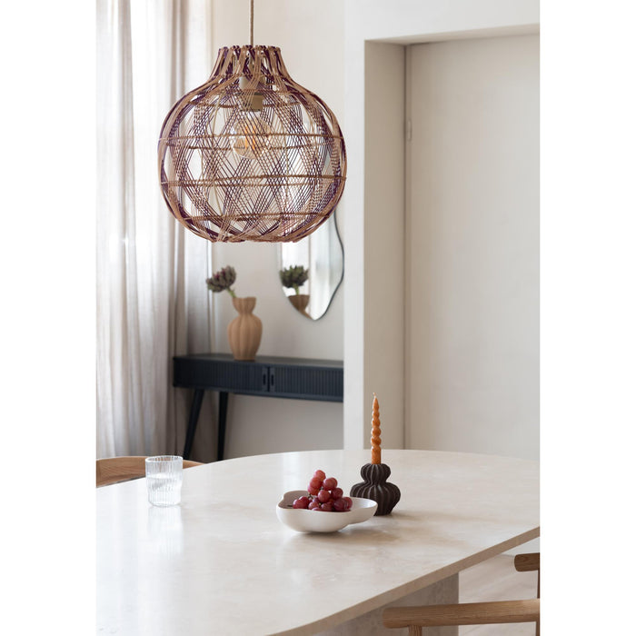 GOOD&MOJO Hanglamp Mendoza - Naturel - Ø35cm
