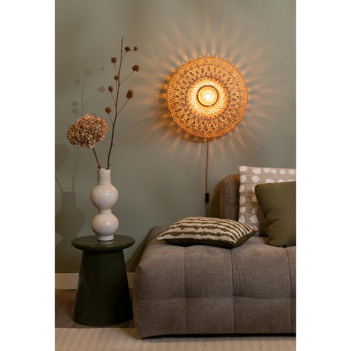 GOOD&MOJO Wandlamp Arizona - Naturel - Ø50cm