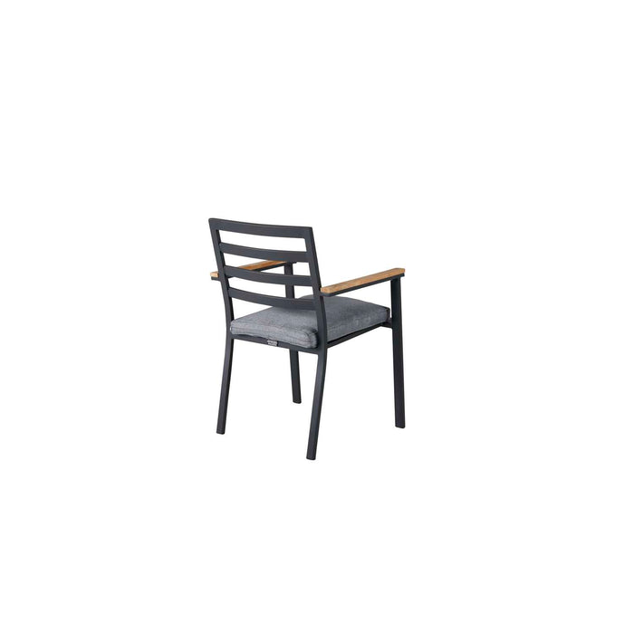 Venture Home Brasilia Eetkamerstoel 60 x 87 x 56 - Zwart - 2-pack