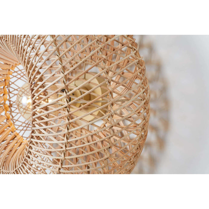 GOOD&MOJO Wandlamp Arizona - Naturel - Ø50cm