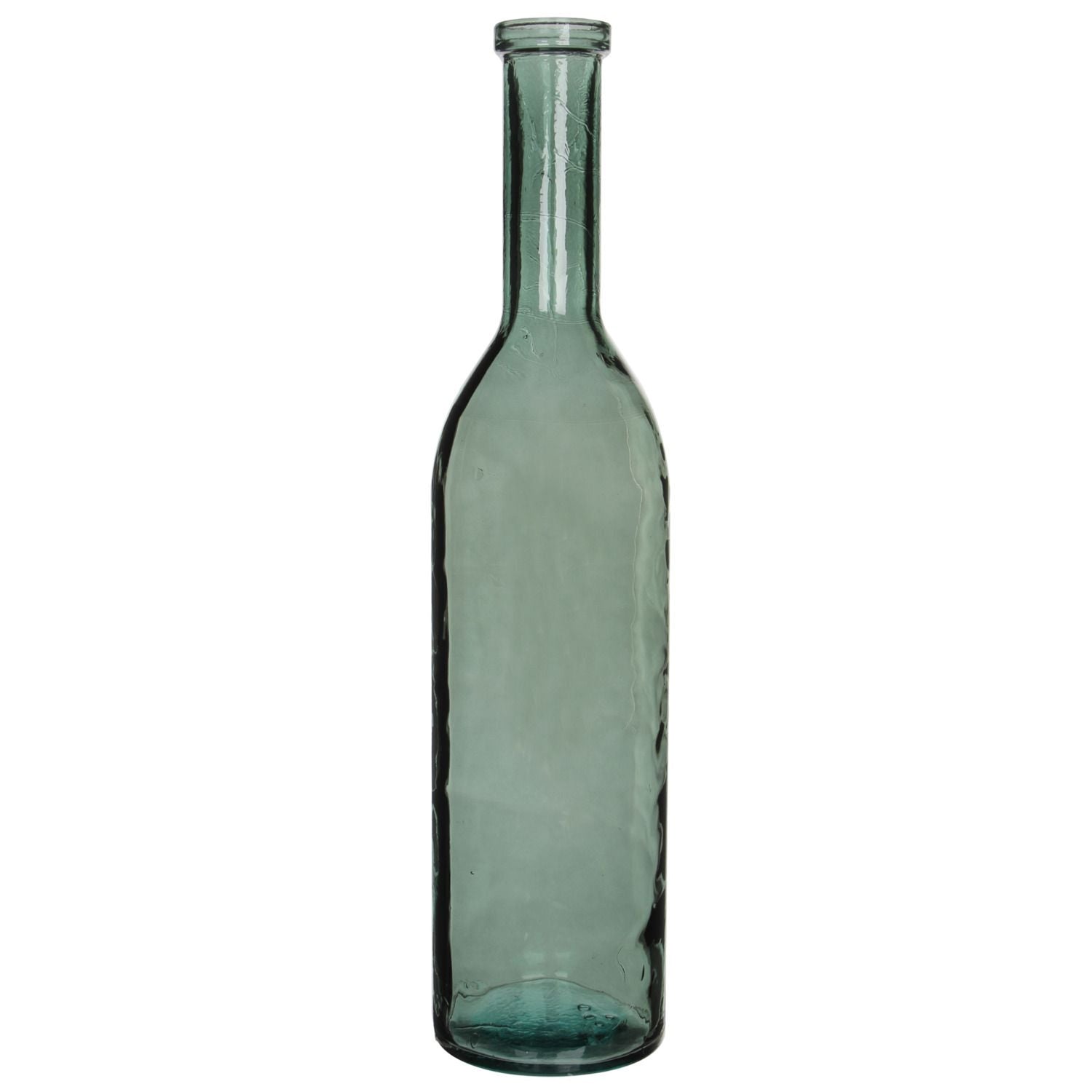 Mica Decorations Rioja Glazen Fles - H100 x Ø21 cm - Groen
