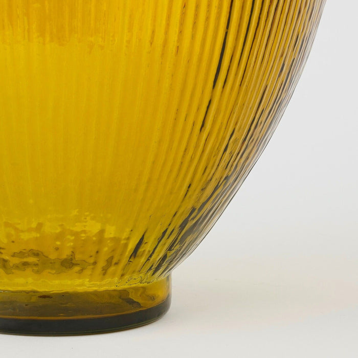 Mica Decorations Firenza Fles Vaas - H59 x Ø29 cm - Oker