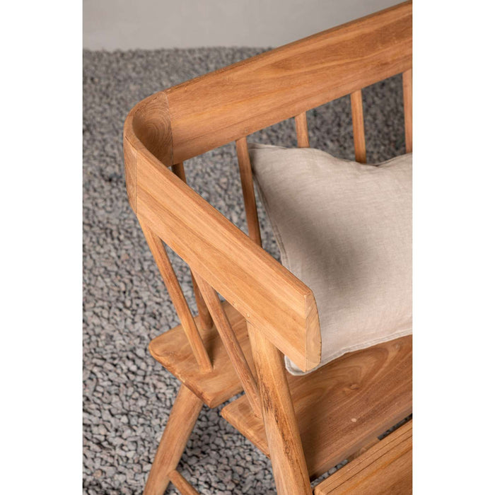 Venture Home Split Banksofa 58 x 85 x 132 - Natuur