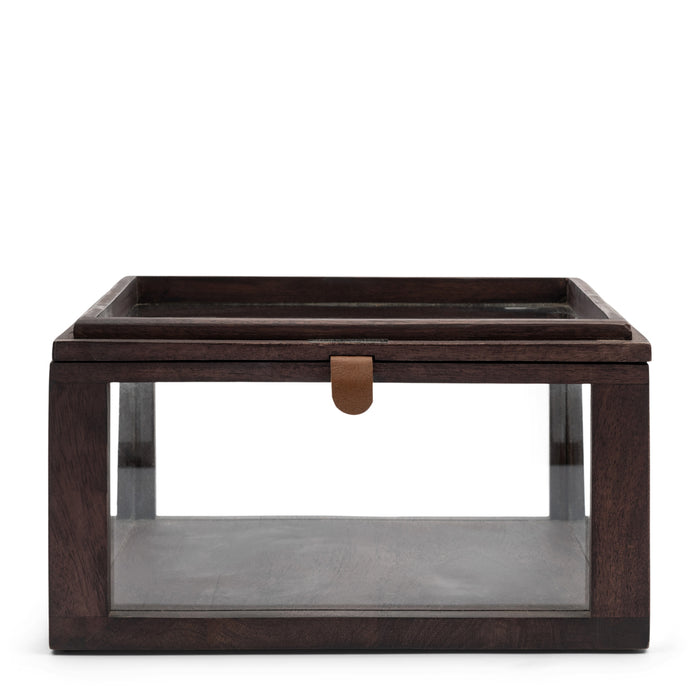 Riviera Maison Vitrinekastje Bruin - Vermilion Presentatiekastje