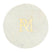 Riviera Maison Kaarsenbord Wit - RM Monogram Kaarsenhouder   - Marmer