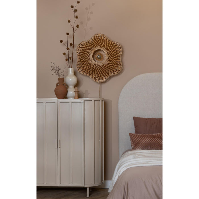 GOOD&MOJO Wandlamp Madura - Naturel - Ø60cm