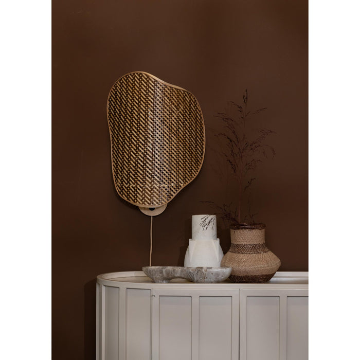 GOOD&MOJO Wandlamp Kinabalu - Naturel - 50x40x50cm