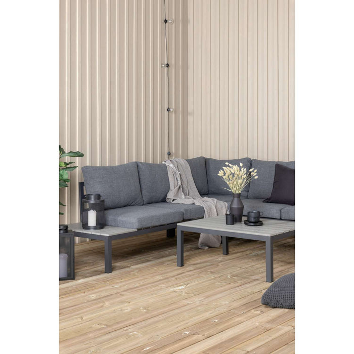 Venture Home Odense Hoekbankset - Donkergrijs