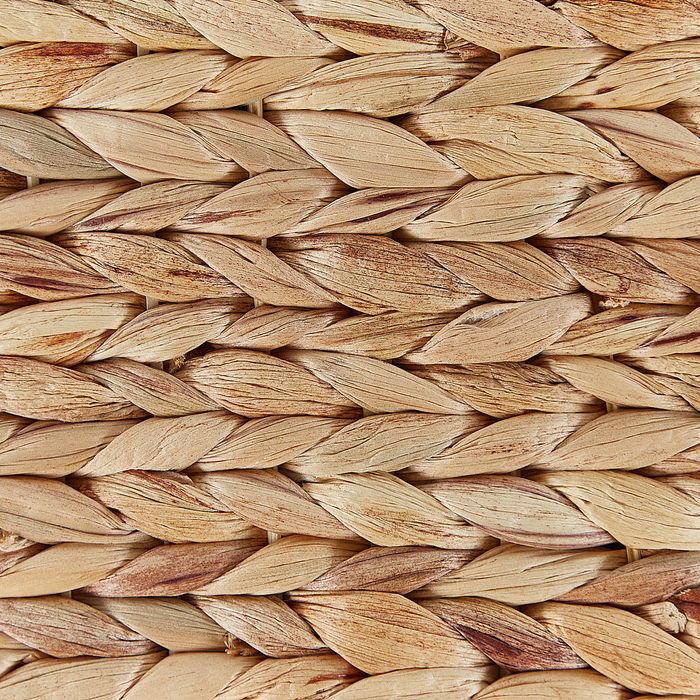 Beliani - PLAKA - Bloempot set van 3 - Natuurlijk - Waterhyacinth