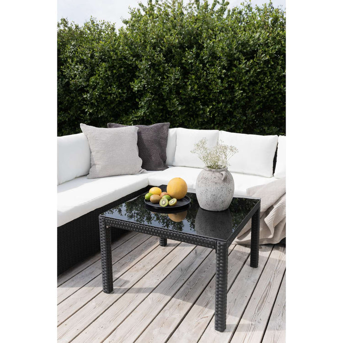 Venture Home Kuba Hoekbankset - Zwart