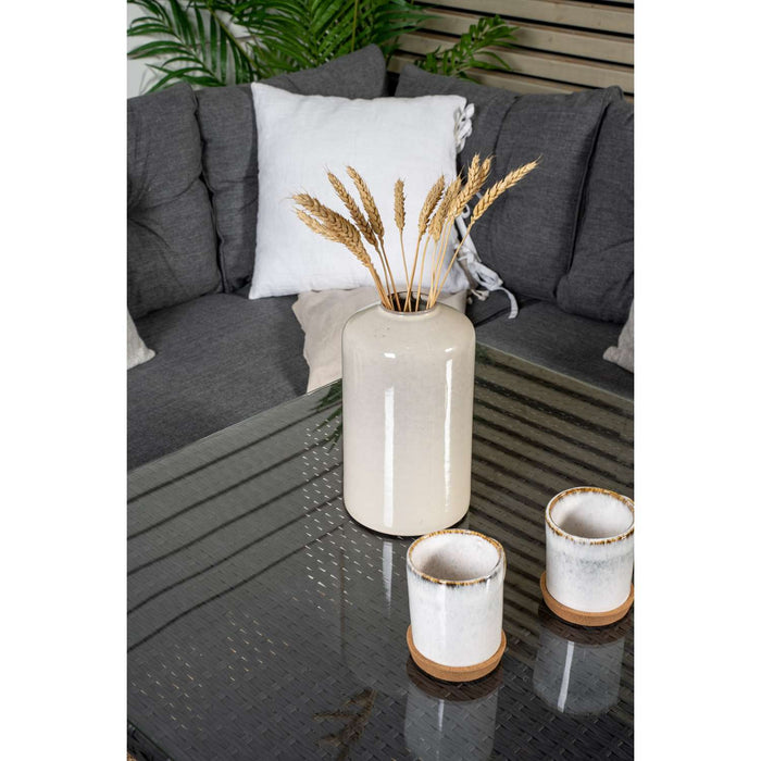 Venture Home Watford Hoekbankset - Zwart