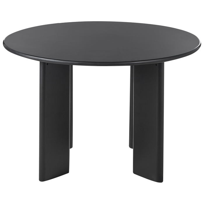 Beliani - COSMO - Ronde eettafel - Zwart - 100 cm - MDF