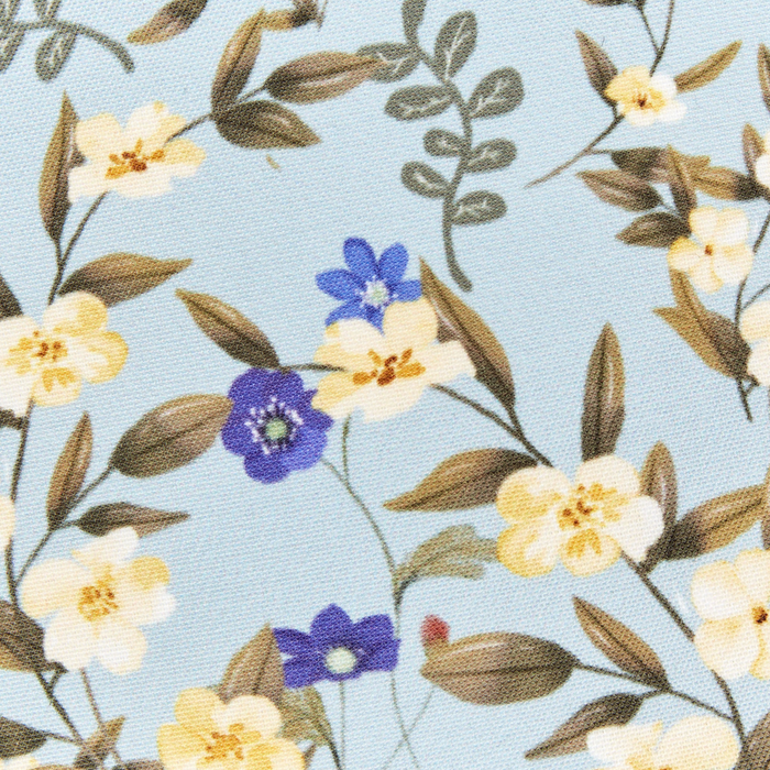 Beliani-VALLORIA-Buitenkussen set van 2-Lichtblauw- 40 cm-Polyester