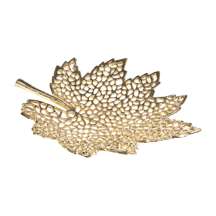 Beliani - PEMALI - Decoratieve borden - Goud - Aluminium