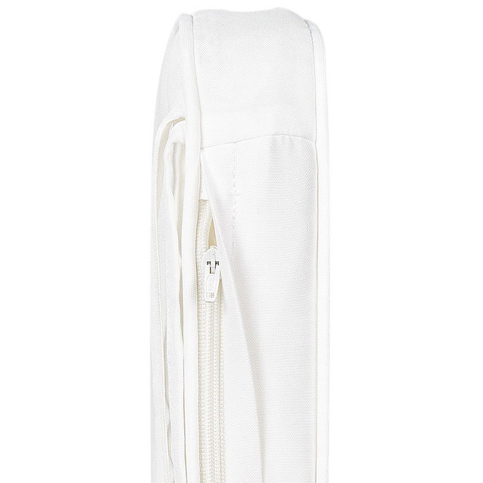 Beliani-VIVARA -Tuinkussen-Gebroken wit-112 x 54 cm-Polyester